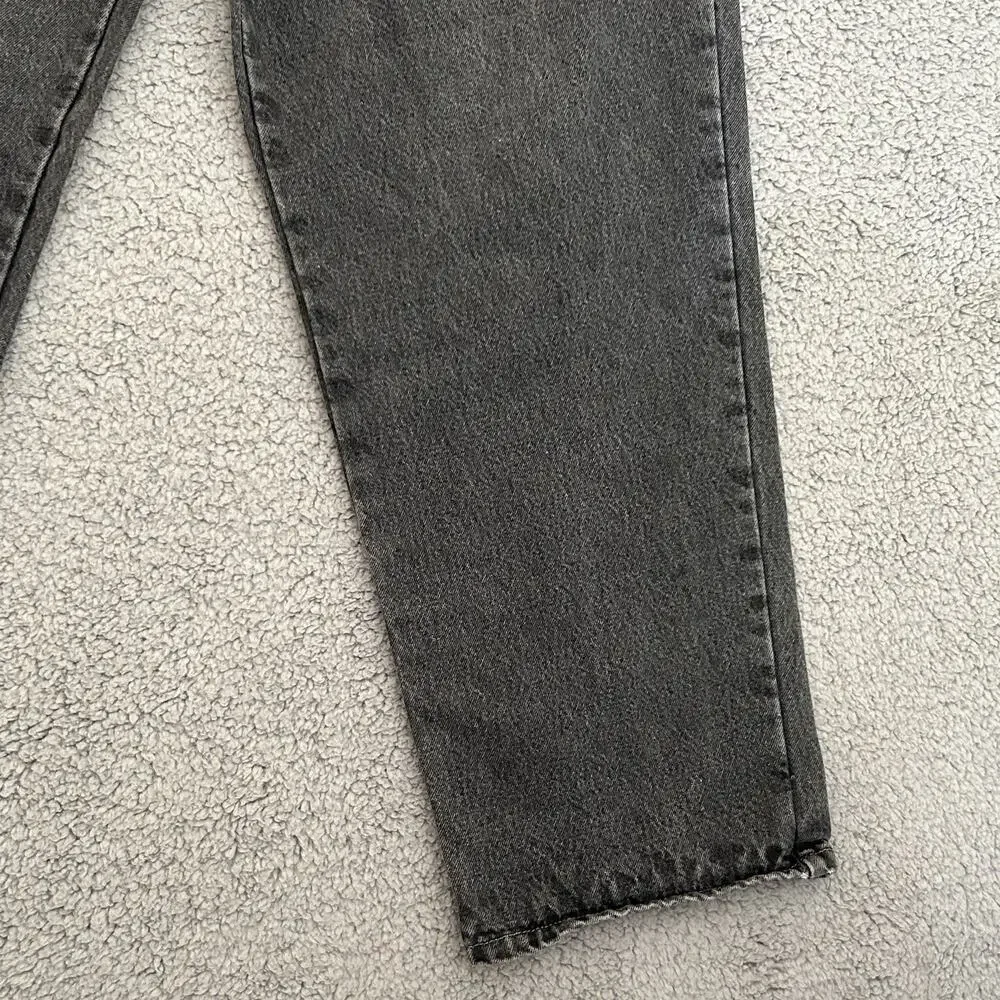 LL Bean Jeans Men’s 40x32 Black Denim Classic Fit Flannel Lined Outdoor Workwear - Picture 7 of 16